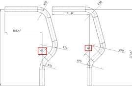 Progettazione di un tubo di curvatura