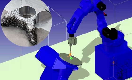 Almacam WAAM, soluzione CAD/CAM dedicata ai processi di produzione additiva robotizzata DED-WAAM.